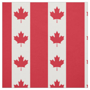 Kanadische Flagge Stoff