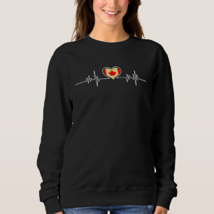 Kanadische Flagge Sweatshirt