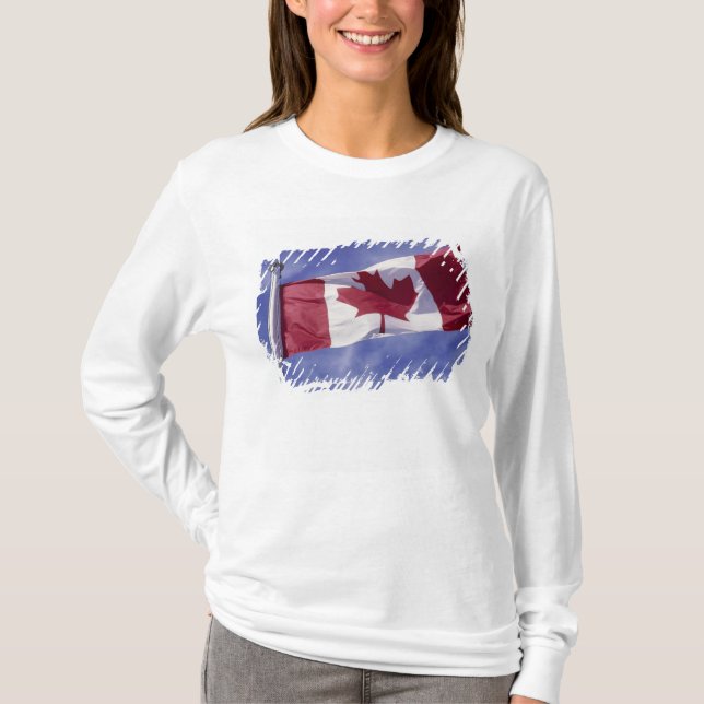Kanadische Flagge T-Shirt (Vorderseite)