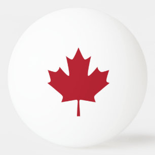 Kanadische Flagge Tischtennisball