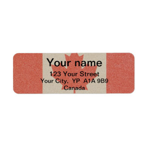 Kanadische Flaggenadresse Unique Fun Canada Shippi