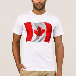 Kanadische Flaggenwinde T-Shirt