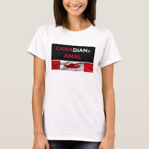 Kanadische Frauen T-Shirt