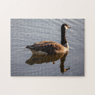 Kanadische Gans am See Puzzle