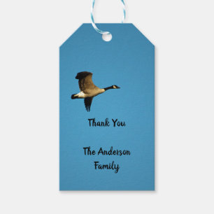 Kanadische Gans auf dem Flug Geschenkanhänger