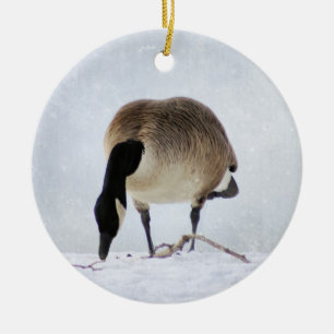 Kanadische Gans Keramikornament