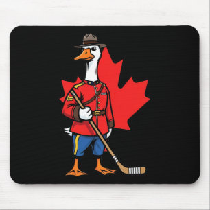 Kanadische Gans Mountie Hockey Ahornblatt Kanada Mousepad