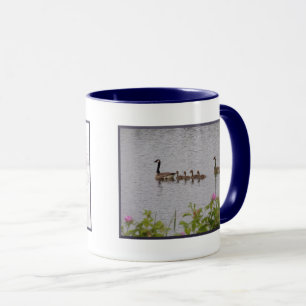 Kanadische Gänse/Entenfamilien Tasse