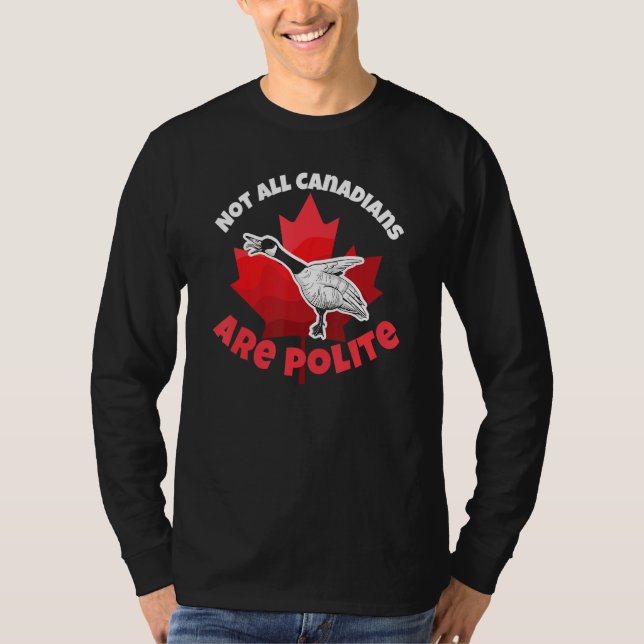 Kanadische Gänse T-Shirt (Vorderseite)