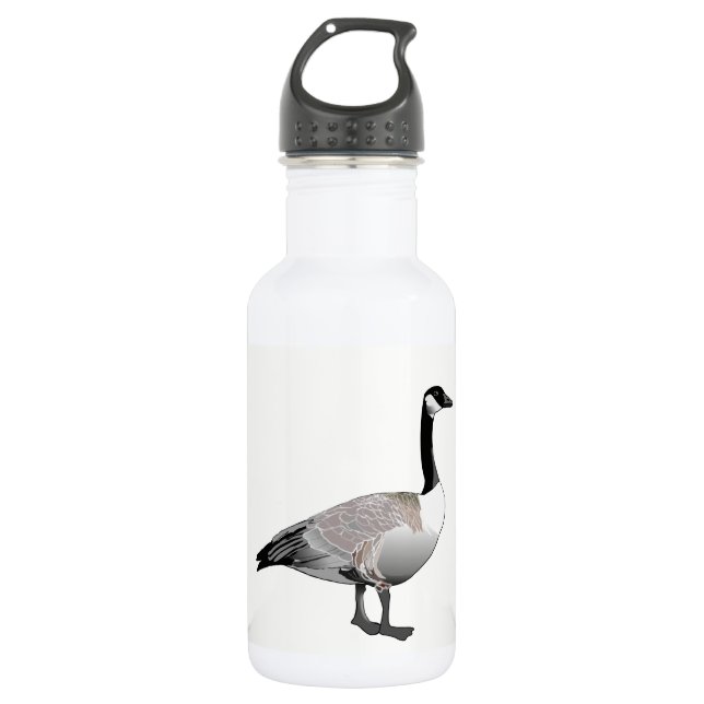 Kanadische Gänse Trinkflasche (Vorderseite)
