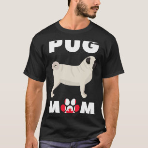 Kanadische Hund Pug Mama Essential 1004 T-Shirt