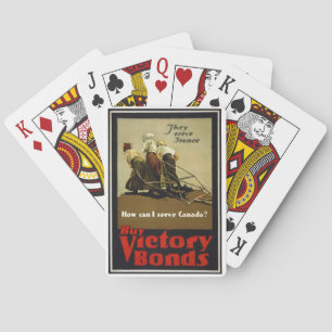 Kanadische Kriegsanleihen Spielkarten