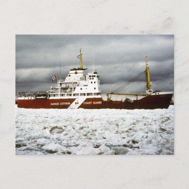 Kanadische Küstenwache / Garde côtière canadienne Postkarte (Vorderseite)
