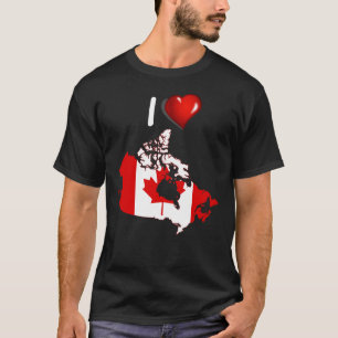 Kanadische Landesflagge T-Shirt