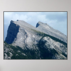 Kanadische Landschaft Banff Rocky Mountains Print Poster