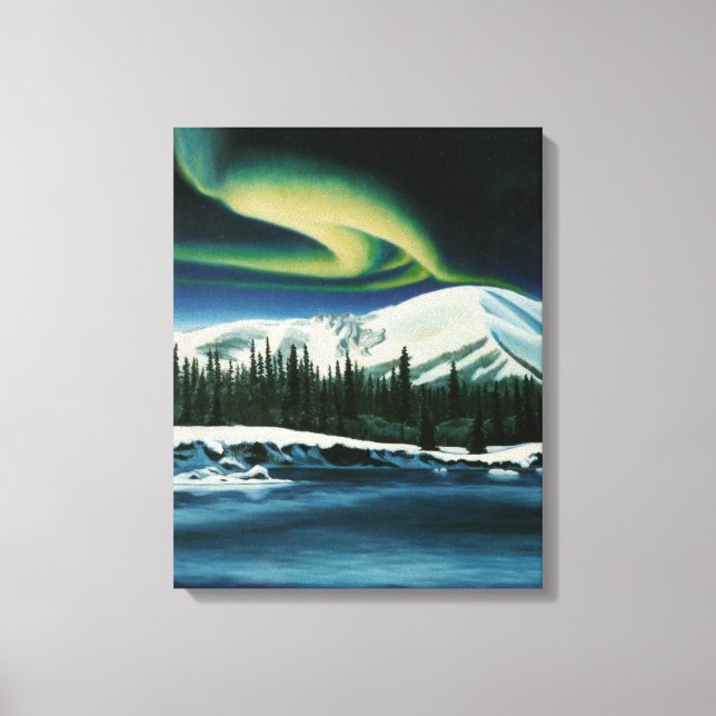 Kanadische Landschaftsmalerei Print Leinwand Große (Vorderseite)