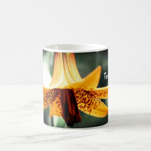 Kanadische Lily-Blume Personalisiert Kaffeetasse