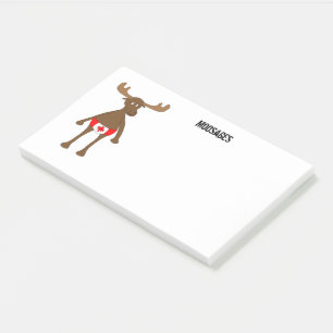 Kanadische Moosage Post-it Klebezettel