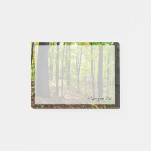 Kanadische Natur  Lebhafter Wald Post-it Klebezettel