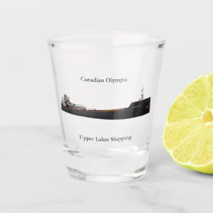 Kanadische olympische Schnapsglas