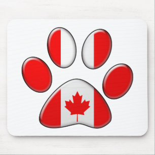 Kanadische patriotische Katze Mousepad