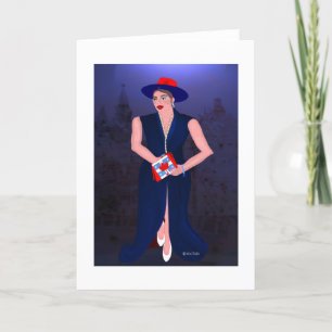 Kanadische Quebecerin LeeMarie's kreatives Design Karte