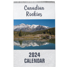 Kanadische Rockies 2024 - Kalender