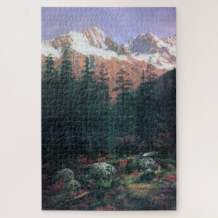 Kanadische Rockies, Albert Bierstadt Puzzle