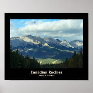 Kanadische Rockies, Alberta Canada Wall Poster