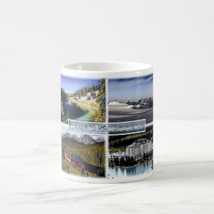 Kanadische Rockies - Kanada - Mosaik - Kaffeetasse