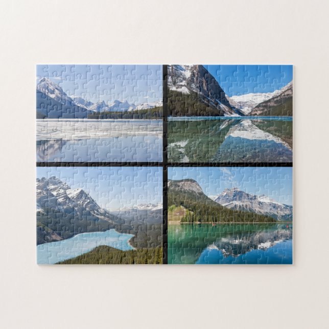 Kanadische Rockies National Parks - Western Kanada Puzzle (Horizontal)
