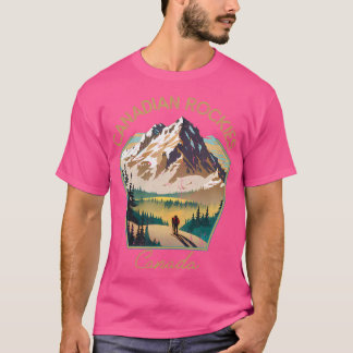 Kanadische Rockies Retro Clothing - Kanadische Roc T-Shirt