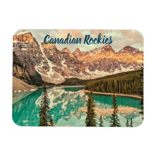 Kanadische Rockies stilisiert Magnet