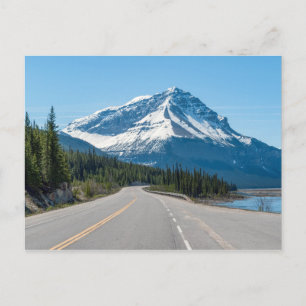 Kanadische Rocky Mountains - Icefields Parkway Hig Postkarte