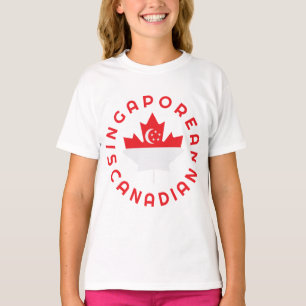 kanadische singapurische Roots T-Shirt