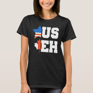 Kanadische Staatsbürgerflagge Kanada Tag USA Kanad T-Shirt