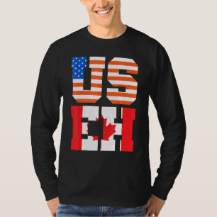 Kanadische Staatsbürgerflagge Kanada Tag USA Kanad T-Shirt