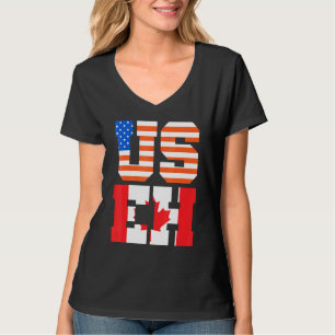 Kanadische Staatsbürgerflagge Kanada Tag USA Kanad T-Shirt