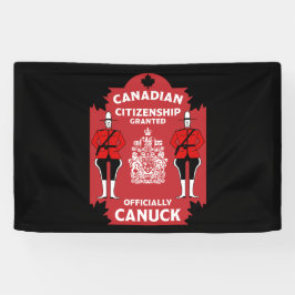 Kanadische Staatsbürgerschaft - Geschenk Banner