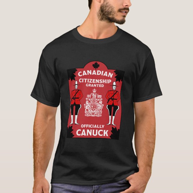 Kanadische Staatsbürgerschaft - Geschenk T-Shirt (Vorderseite)