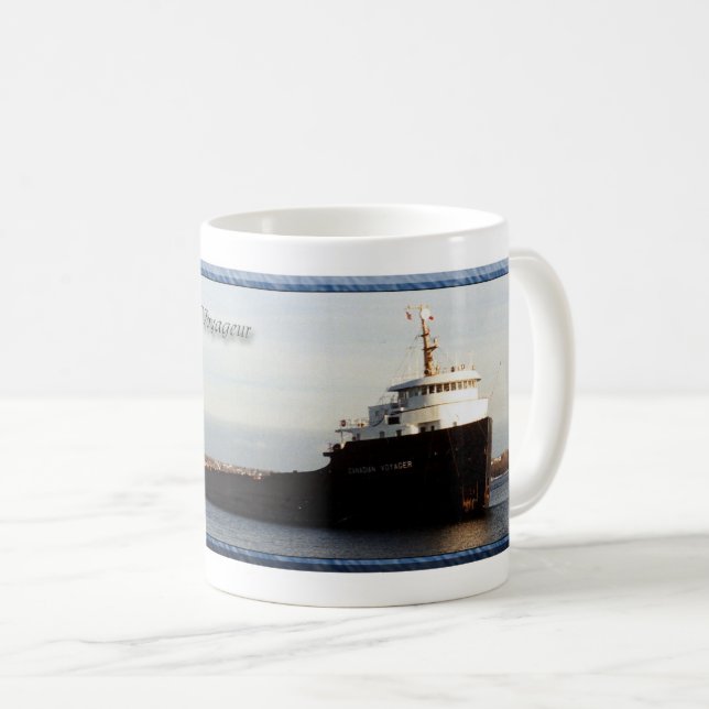 Kanadische Voyager-Tasse Kaffeetasse (VorderseiteRechts)
