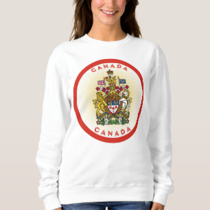 Kanadische Wappen-Circle-Form Sweatshirt