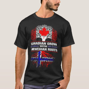 Kanadischer Anbau mit norwegischen Wurzeln T-Shirt