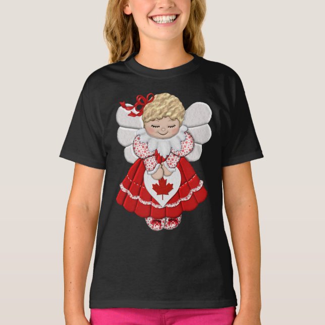 Kanadischer Angel T-Shirt (Vorderseite)