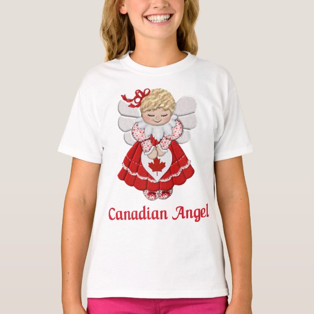 Kanadischer Angel T-Shirt (Vorderseite)