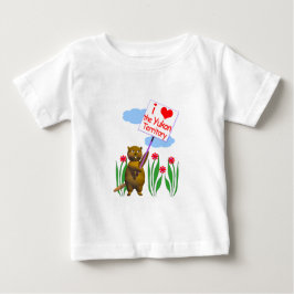 Kanadischer Biber Lieben des Yukon Baby T-shirt