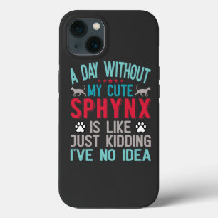 Kanadischer Frisör Sphynx Cat Owner Funny Sprichwo Case-Mate iPhone Hülle