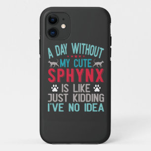 Kanadischer Frisör Sphynx Cat Owner Funny Sprichwo Case-Mate iPhone Hülle