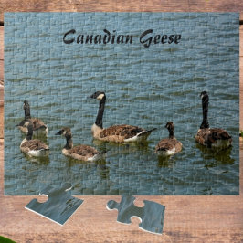 Kanadischer Gänse am See fotografisch Puzzle