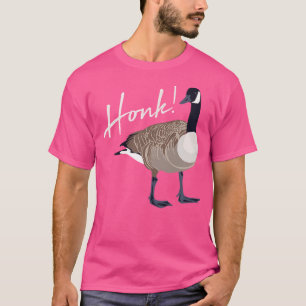Kanadischer Gänsehonk Funny Niedlich Bird Hunter T-Shirt